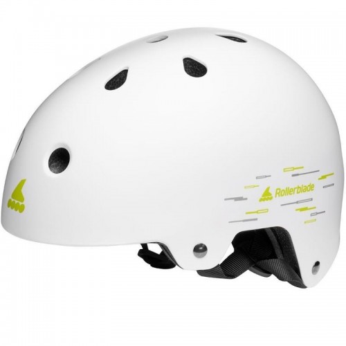 Детский шлем Rollerblade Jr белый 48-54 см