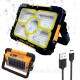 Ліхтар акумуляторний 30W, 3600mAh, Working Lamp JN-882 / Прожектор світлодіодний / Лампа на сонячній панелі