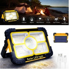 Ліхтар акумуляторний 30W, 3600mAh, Working Lamp JN-882 / Прожектор світлодіодний / Лампа на сонячній панелі