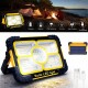 Ліхтар акумуляторний 30W, 3600mAh, Working Lamp JN-882 / Прожектор світлодіодний / Лампа на сонячній панелі