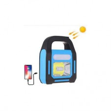 Ліхтар кемпінг переносний HB-9707A-1LED+COB+LED, power bank, Li-Ion акумулятор, сонячна батарея, ЗУ microUSB
