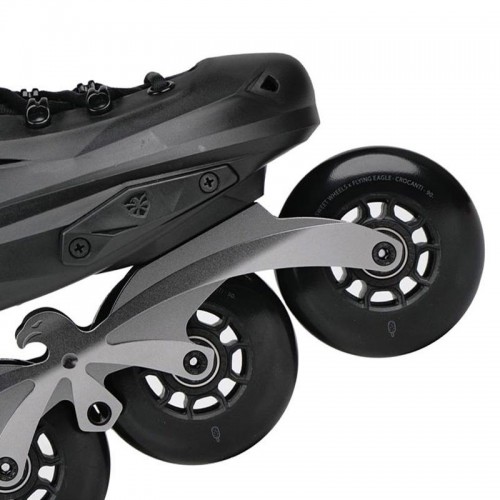 Фрискейт ролики Flying Eagle X7D Reaver black 37 размер Фрискейт ролики Flying Eagle X7D Reaver black 37 размер