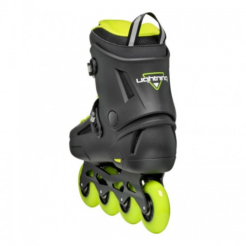 Фрискейт ролики Rollerblade Lightning black-lime 42-42.5