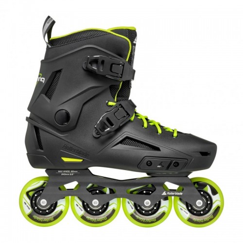 Фрискейт ролики Rollerblade Lightning black-lime 42-42.5
