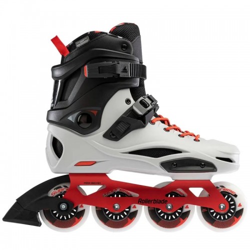 Фрискейт ролики Rollerblade Pro X grey-warm red 40.5 размер