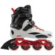 Фрискейт ролики Rollerblade Pro X grey-warm red 40.5 размер