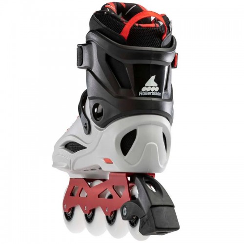 Фрискейт ролики Rollerblade Pro X grey-warm red 40.5 размер
