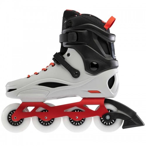 Фрискейт ролики Rollerblade Pro X grey-warm red 40.5 размер