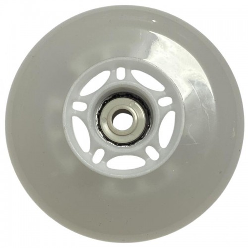 Колеса для роликів LED White 85A 90 mm - 1 шт