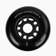 Колеса для роликов FE Crocanti 90 mm 88а черные - 3 колеса