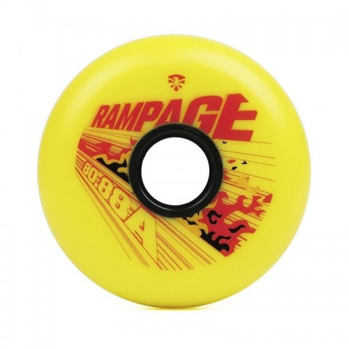 Колеса для роликов Flying Eagle Rampage yellow 88А 76 мм