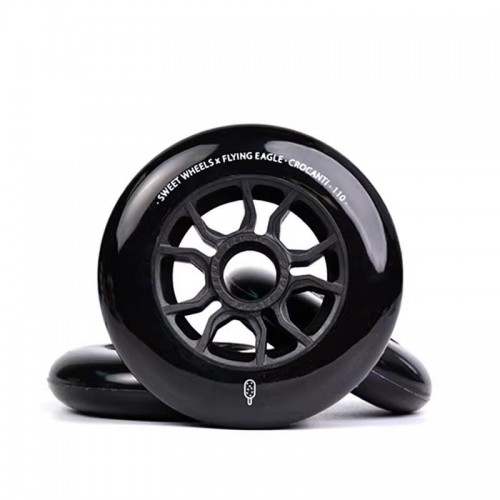 Колеса Flying Eagle Crocanti 110 mm черные