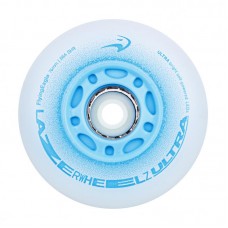Колеса світяшки FE Lazerwheels Ultra Блакитні 76 мм