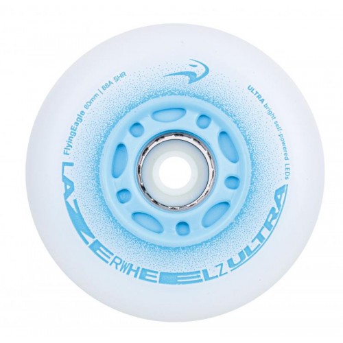 Колеса світяшки FE Lazerwheels Ultra Блакитні 80 мм