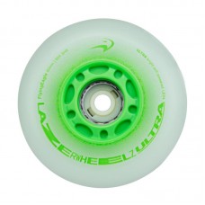 Колеса світяшки FE Lazerwheels Ultra Green 80 мм