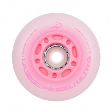 Колеса світяшки FE Lazerwheels Ultra Рожеві 72 мм