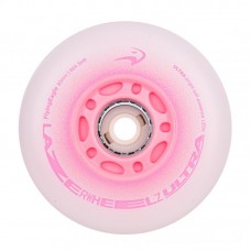 Колеса світяшки FE Lazerwheels Ultra Рожеві 80 мм