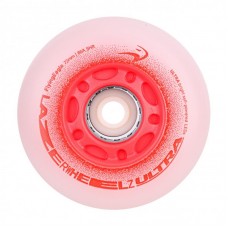 Колеса світяшки FE Lazerwheels Ultra Червоні 72 мм