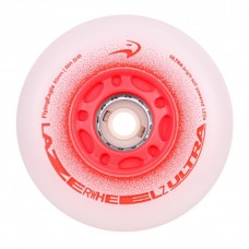 Колеса світяшки FE Lazerwheels Ultra Червоні 80 мм