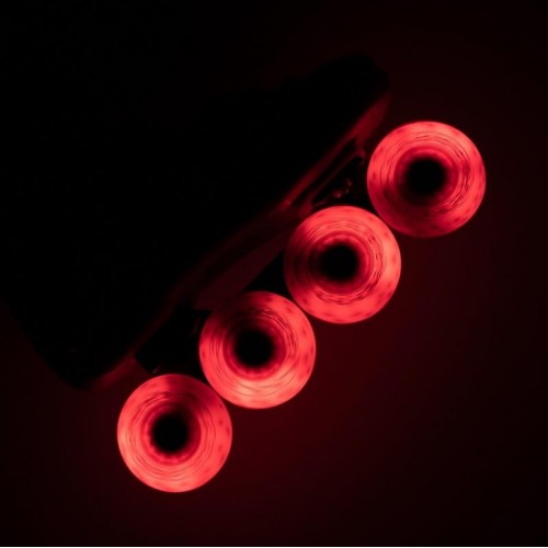 Светящиеся колеса Flying Eagle Lazerwheels Spark Red
