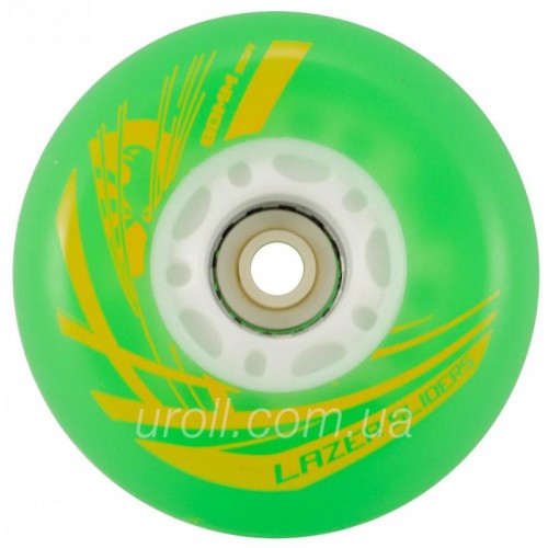 Светящиеся колеса для роликов Flying Eagle Lazer Sliders Green Светящиеся колеса для роликов Flying Eagle Lazer Sliders Green