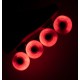 Светящиеся колеса Flying Eagle Lazerwheels Red