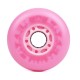 LED колеса FE Lazerwheelz Pink 76 mm