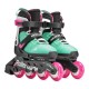 Дитячі ролики Rollerblade Microblade XT Black/Sea Green розмір 28-32