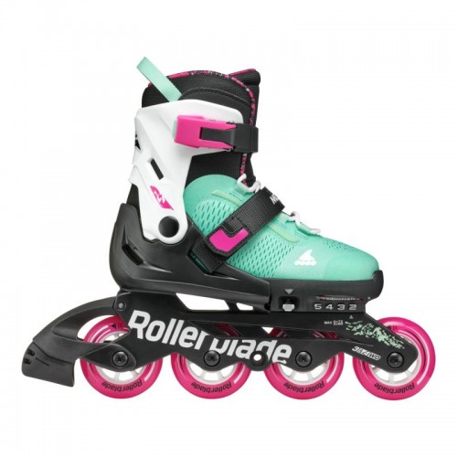Дитячі ролики Rollerblade Microblade XT Black/Sea Green розмір 28-32 Дитячі ролики Rollerblade Microblade XT Black/Sea Green розмір 28-32