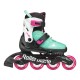 Дитячі ролики Rollerblade Microblade XT Black/Sea Green розмір 28-32