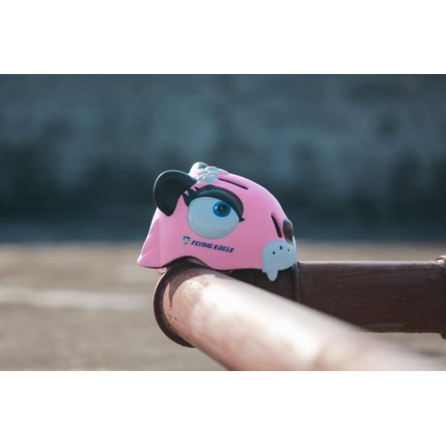 Шлем для катания на роликах Flying Eagle Monster Pink