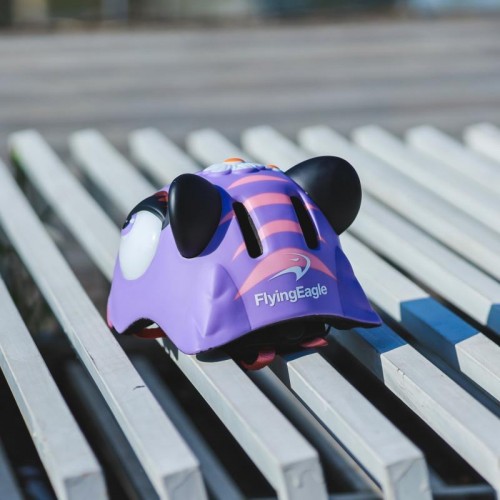 Дитячий шолом для роликів Flying Eagle Monster Purple New 48-54 см Дитячий шолом для роликів Flying Eagle Monster Purple New 48-54 см