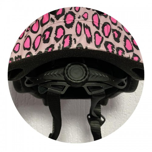 Дитячий шолом для роликів Monster Panther Pink 49-55 см