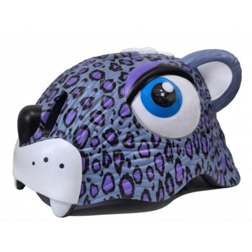 Дитячий шолом для велосипеда Monster Panther Purple 49-55 см