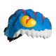 Дитячий шолом для хлопчиків Monster Raptor Blue 49-55 см