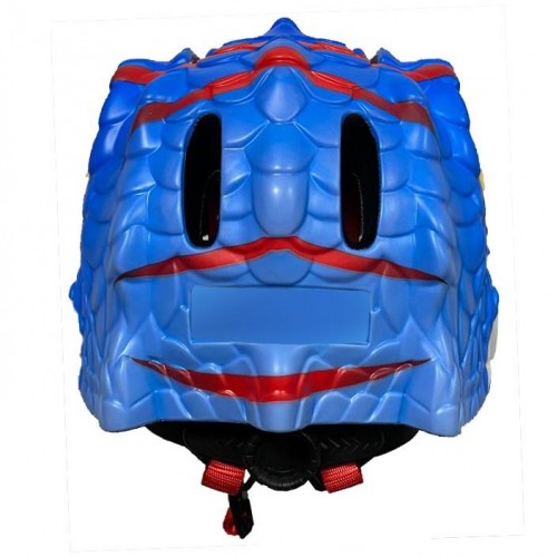 Дитячий шолом для хлопчиків Monster Raptor Blue 49-55 см