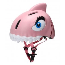 Дитячий шолом для дівчаток Monster Shark Light Pink 49-55 см