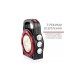Мультифункциональный кемпинговый фонарь Hurry-bolt HB-6678C 20W с солнечной панелью и фукцией павербанка