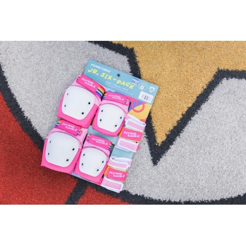 Набор детской защиты Flying Eagle Valiant Pink M