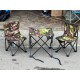 Набір для пікніка стіл та стільці 2шт у сумці / Туристичний столик зі стільцями / Складаний стіл та стільці