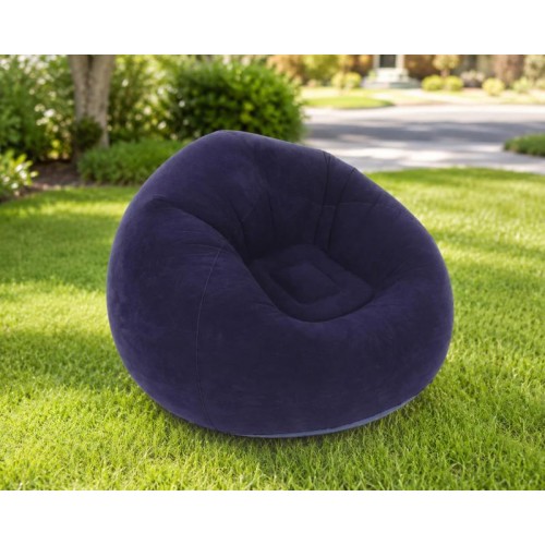 Надувне крісло-пуф Inflatable Sofa / Надувне крісло-мішок 110×110×85 см Фіолетове Надувне крісло-пуф Inflatable Sofa / Надувне крісло-мішок 110×110×85 см Фіолетове