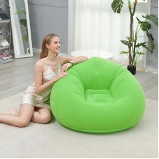 Надувне крісло-пуф Inflatable Sofa / Надувне крісло-мішок 110×110×85 см Зелений