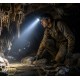 Налобний Ліхтарик M 10 pro / Потужний LED-світлодіодний ліхтар / Ліхтарик із заряджанням від Type-C