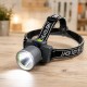 Ліхтарик налобний M 3 pro / Ліхтар акумуляторний UKC / LED світильник налобний на USB Type-C