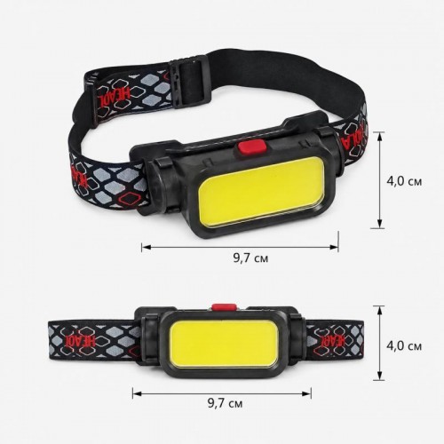 Налобний ліхтарик з білим та червоним світлом COB BL 008 / Ліхтар світлодіодний USB-C Налобний ліхтарик з білим та червоним світлом COB BL 008 / Ліхтар світлодіодний USB-C