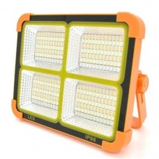 Портативна сонячна батарея універсальна для заряду Power bank Solar LED light D8 12000 mAH