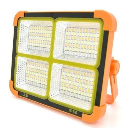 Портативна сонячна батарея універсальна для заряду Power bank Solar LED light D8 12000 mAH