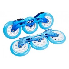 Powerslide Megacruiser Frame Set 3x125mm Blue