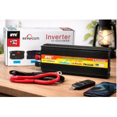 Перетворювач AC/DC 1500W 12V SSK / Інвертор у машину / Автомобільний перетворювач напруги