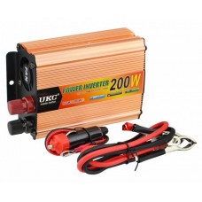 Перетворювач напруги (інвертор) 12-220V 200W